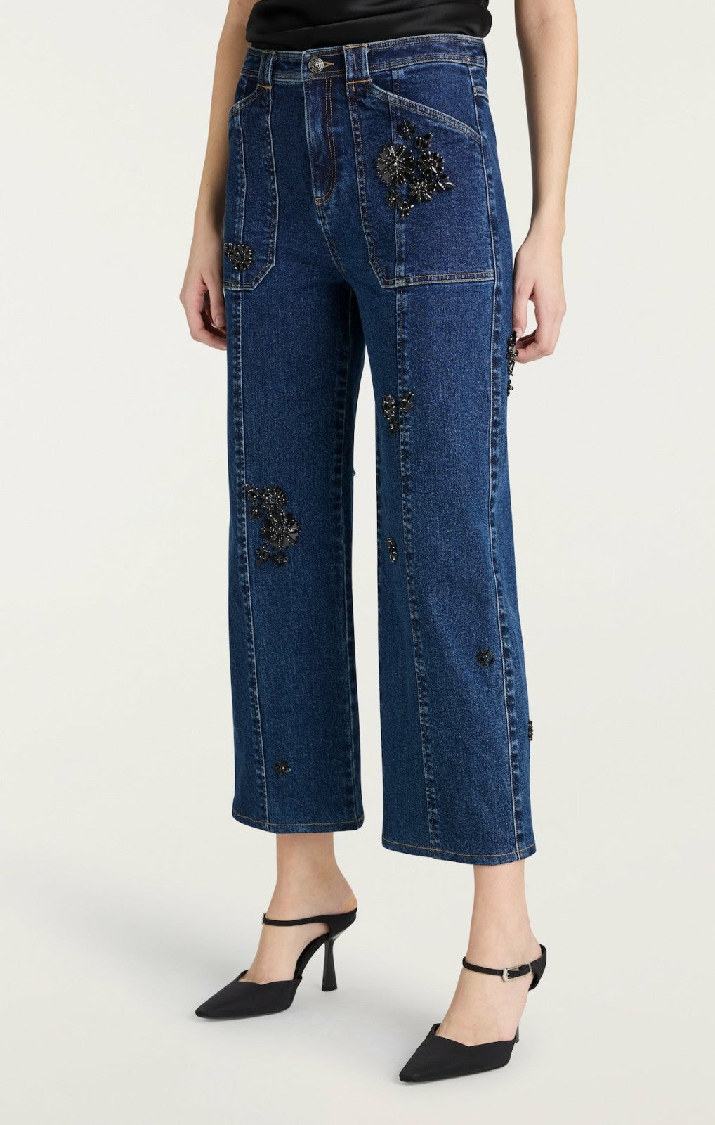 Women Embellished Andy Pant Oceane