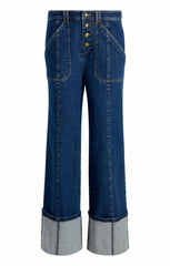 Women Cuffed Benji Pant Oceane