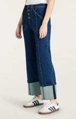 Women Cuffed Benji Pant Oceane