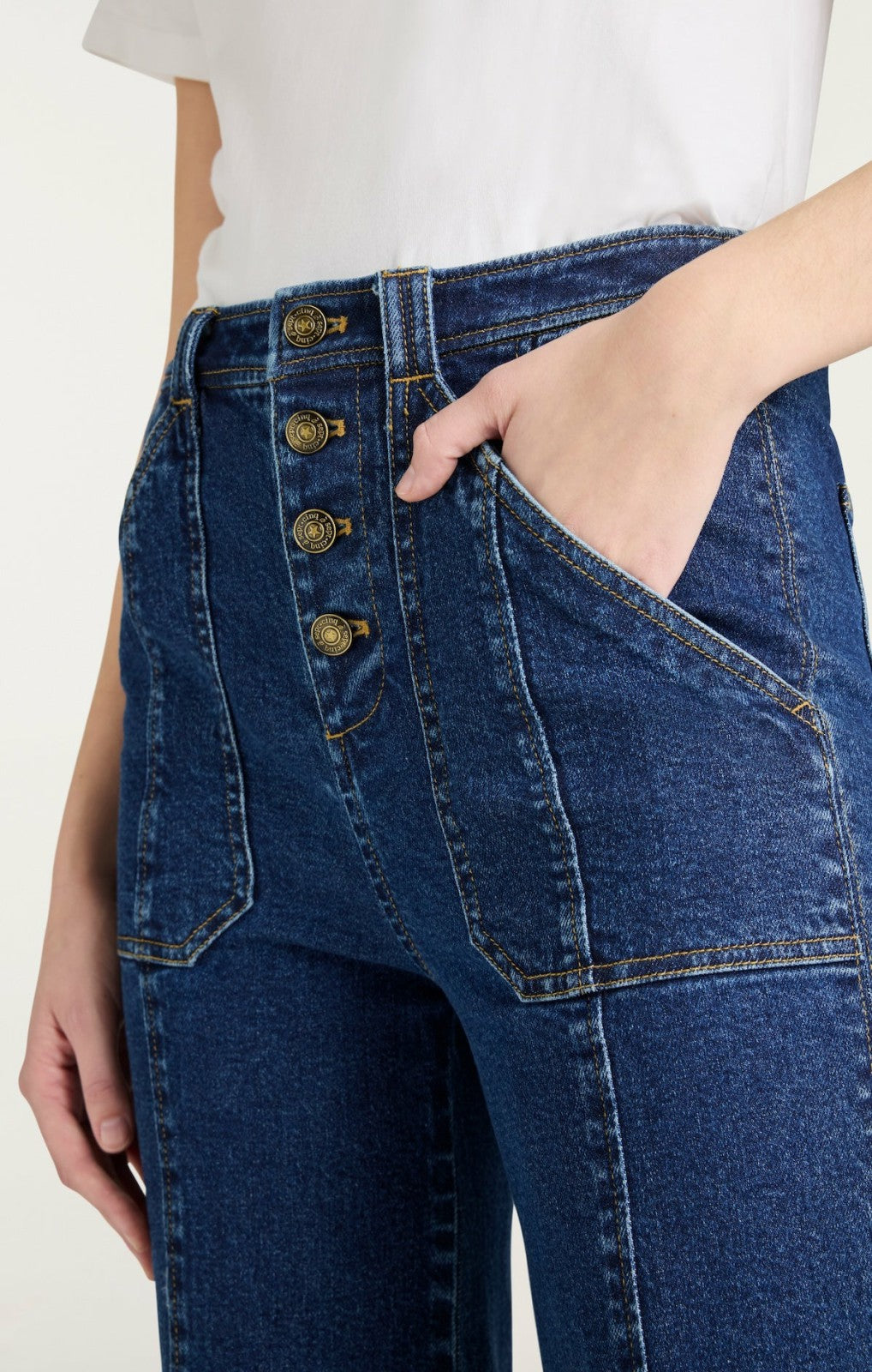 Women Cuffed Benji Pant Oceane