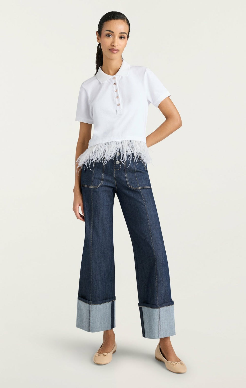 Women Reign Top White
