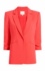 Women Crepe Khloe Blazer Cherry Lemon