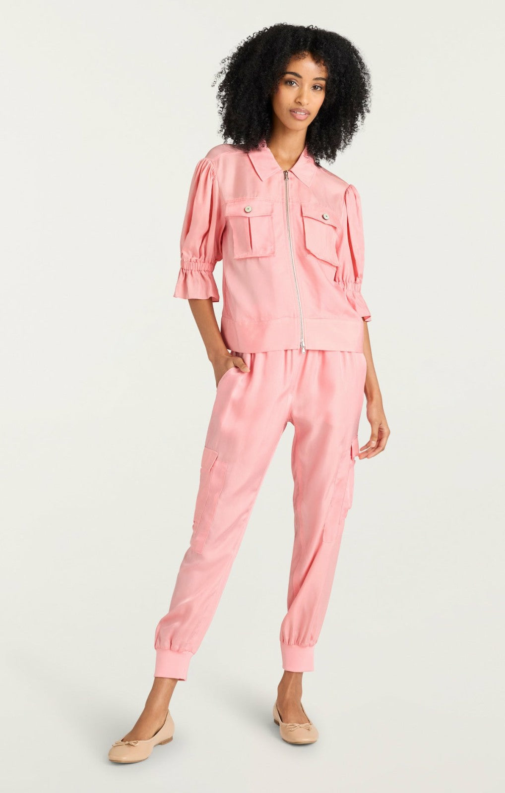 Women Holly Jacket Pink Poppy