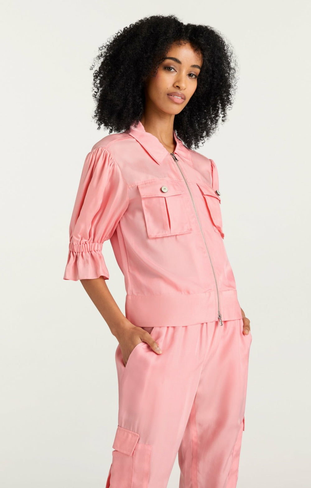 Women Holly Jacket Pink Poppy