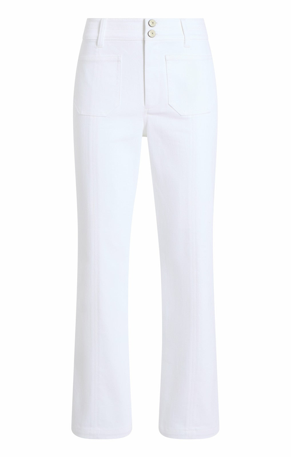 Women White Denim Dorothea Pant White