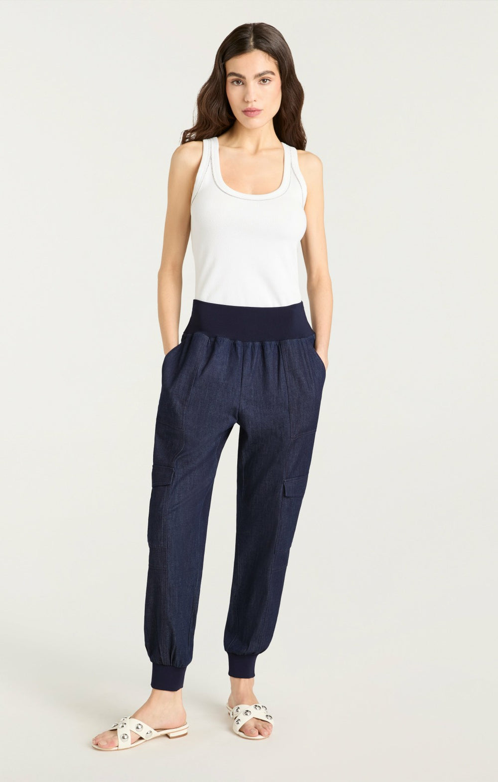 Women Denim Giles Pant Raw Indigo