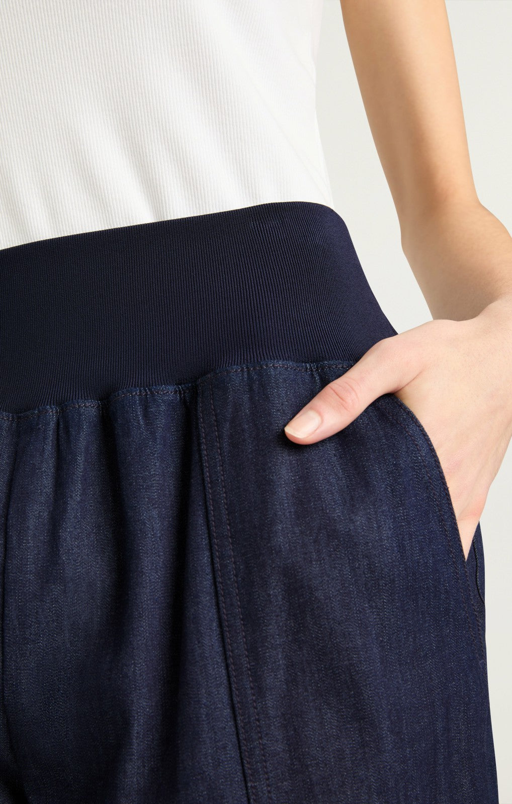Women Denim Giles Pant Raw Indigo