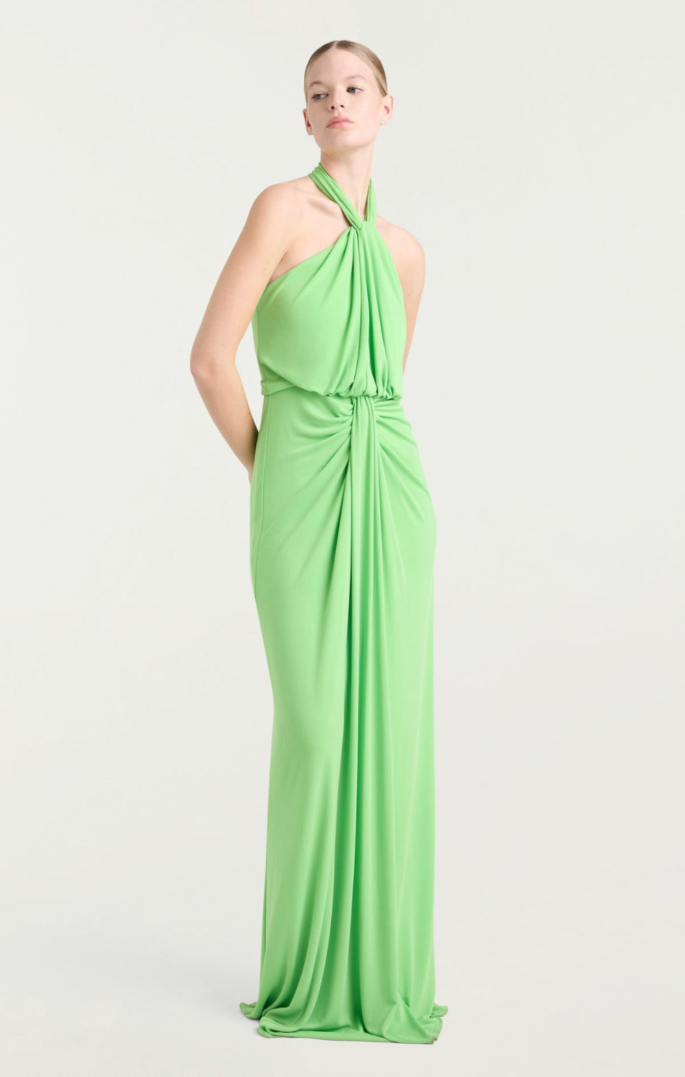 Women Kaily Gown Thistle Green