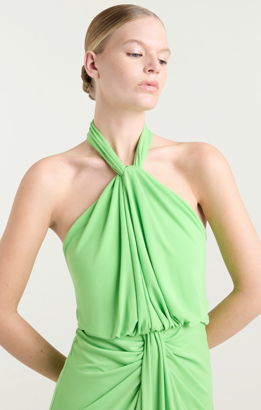 Women Kaily Gown Thistle Green