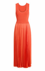 Women Parma Dress Coral Orange