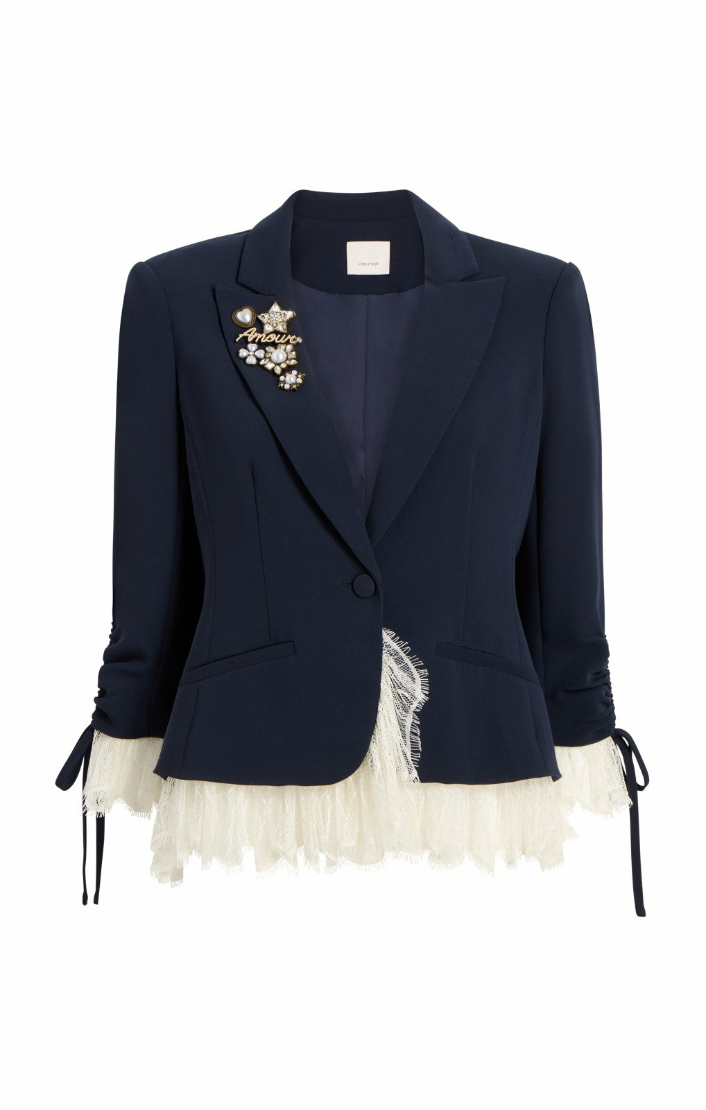Women Le Petit Roxie Blazer Navy/Ivory