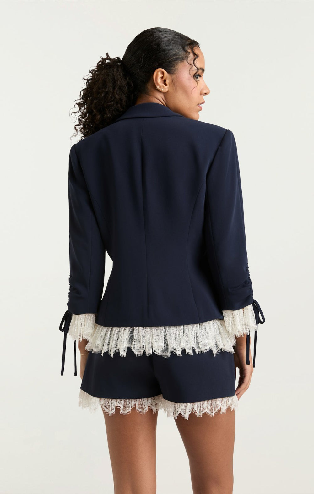Women Le Petit Roxie Blazer Navy/Ivory