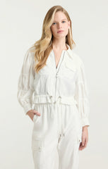 Women Melonia Jacket White