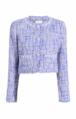 Women Lucie Boucle Audette Jacket Honey Lavender Multi