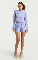 Women Lucie Boucle Audette Jacket Honey Lavender Multi
