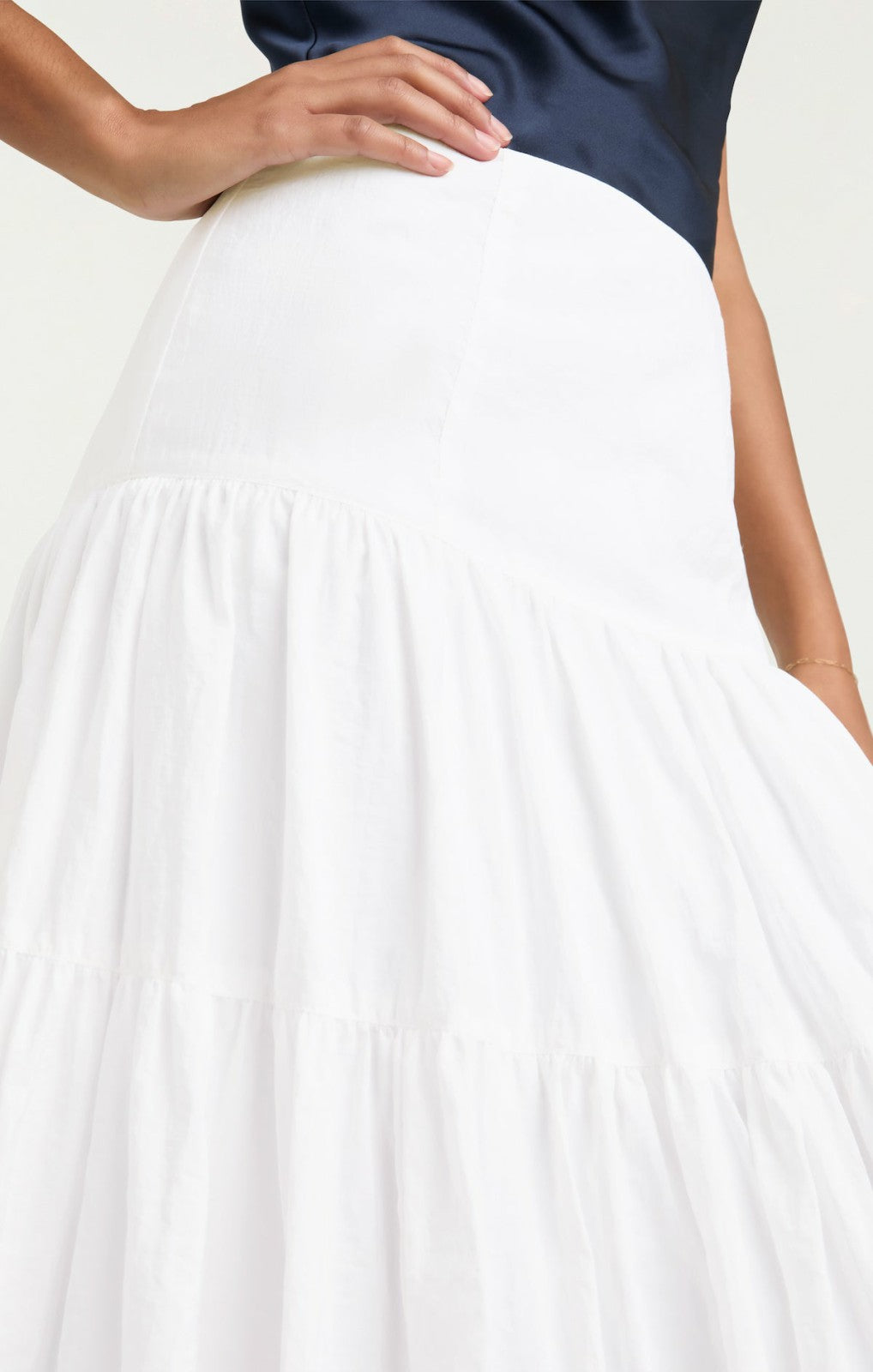 Women Pyper Skirt White