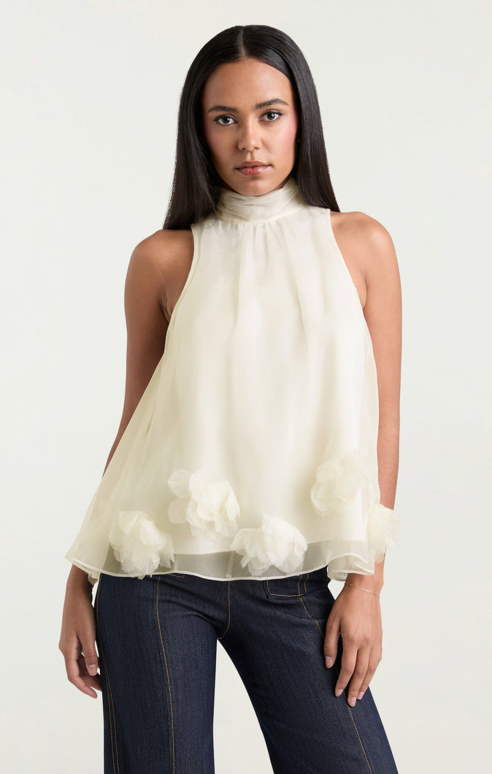 Women Deanna Top Ivory