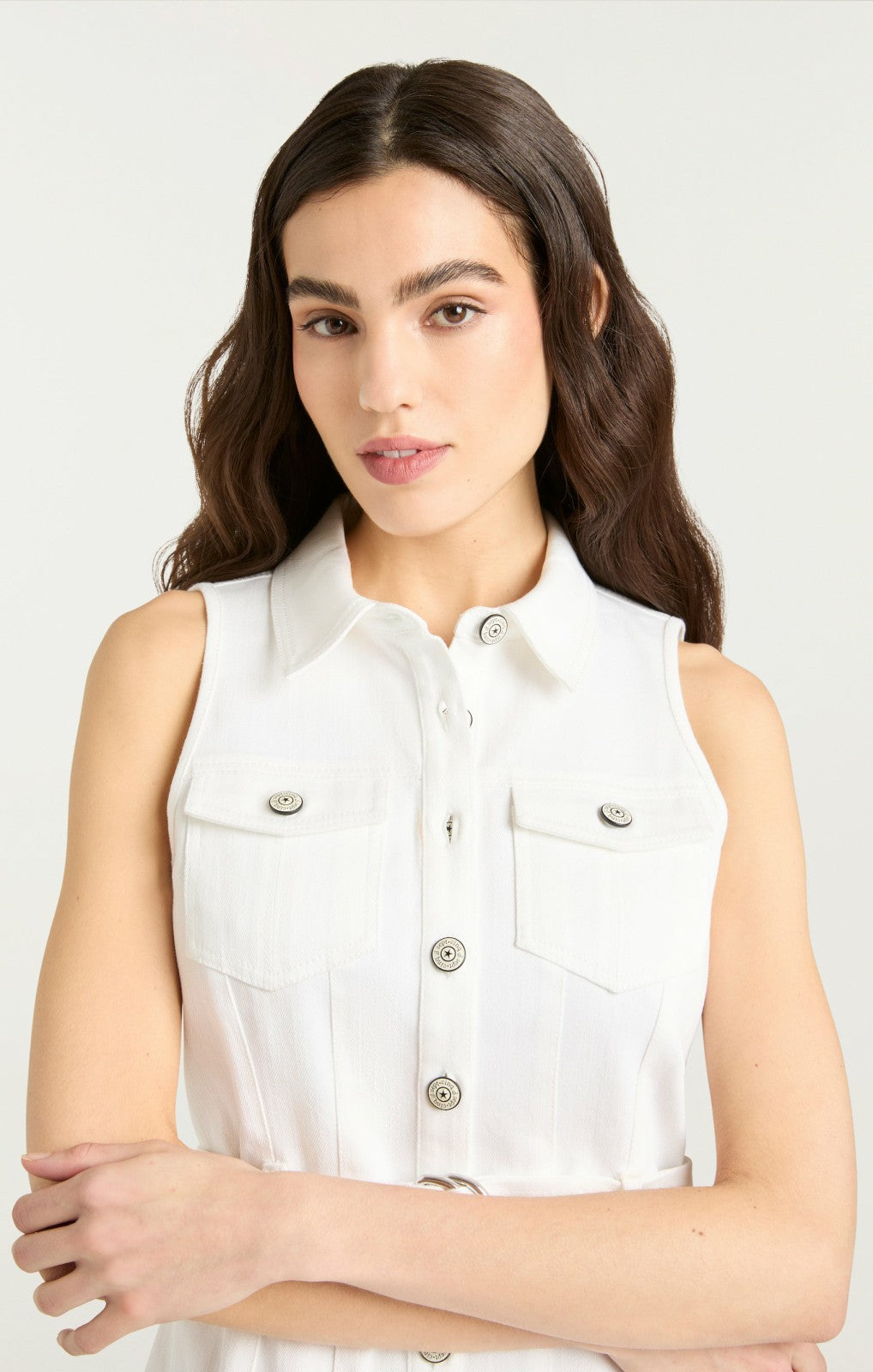 Women Moxie Dress White