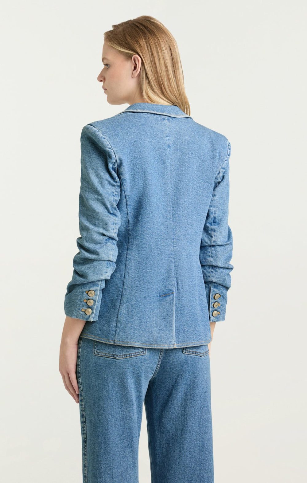 Women Khloe Blazer Blue Haze