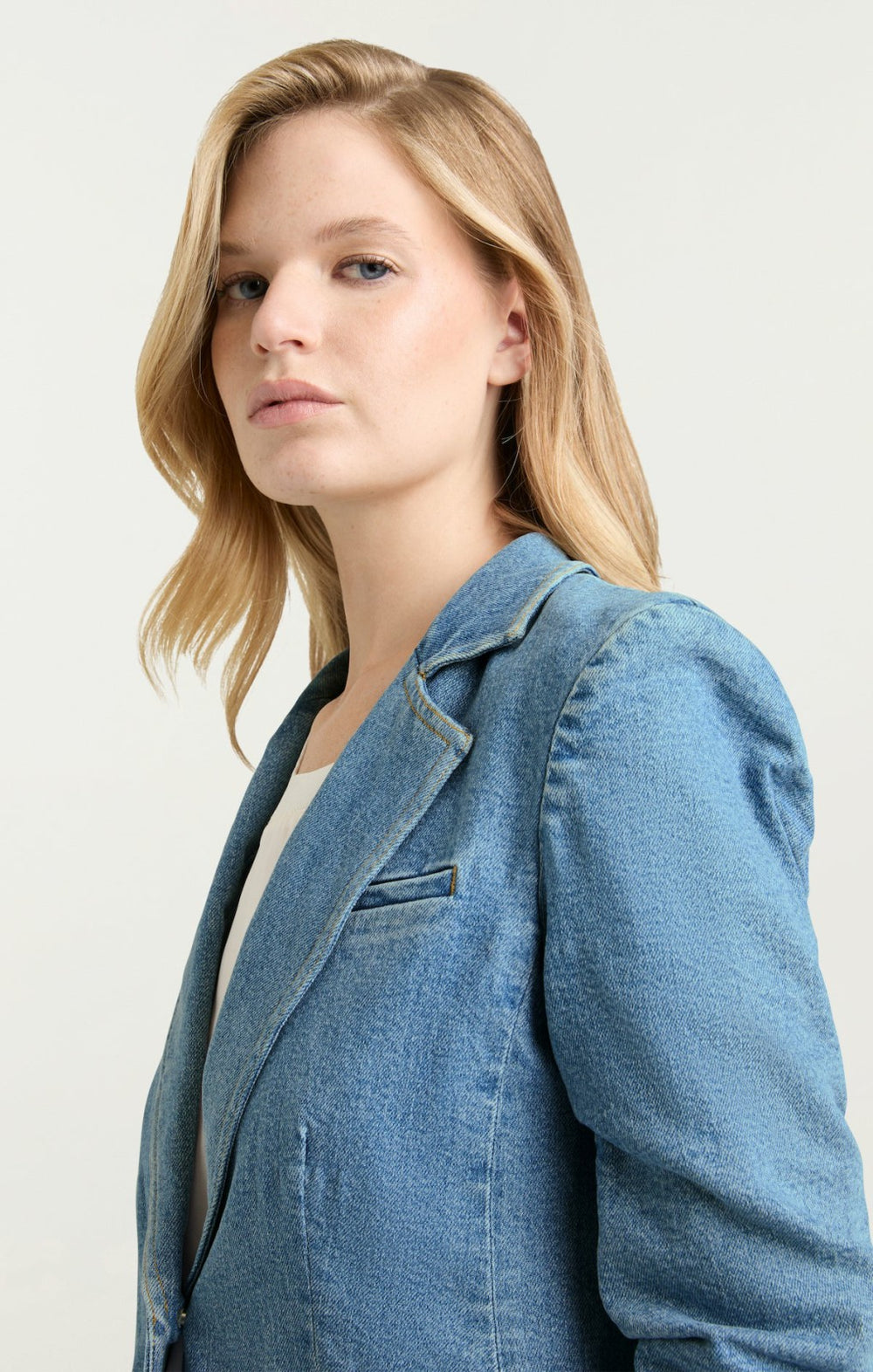 Women Khloe Blazer Blue Haze