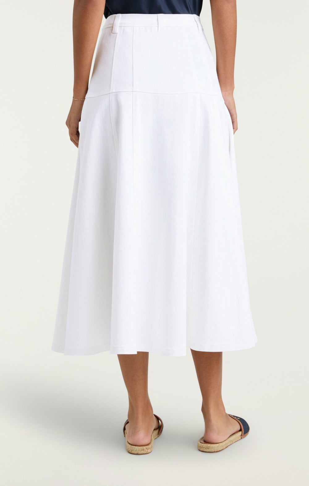 Women Veena Skirt White