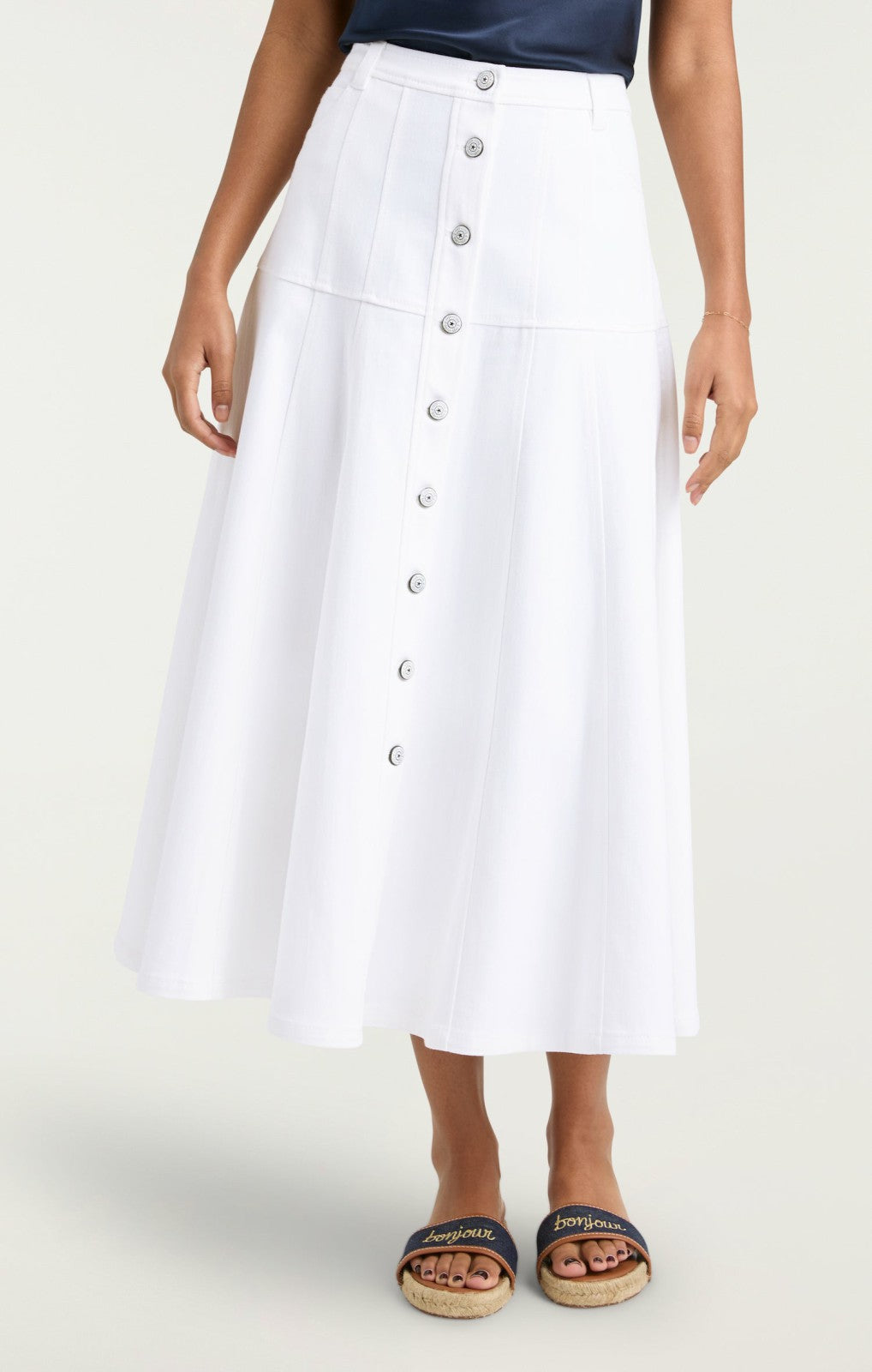 Women Veena Skirt White