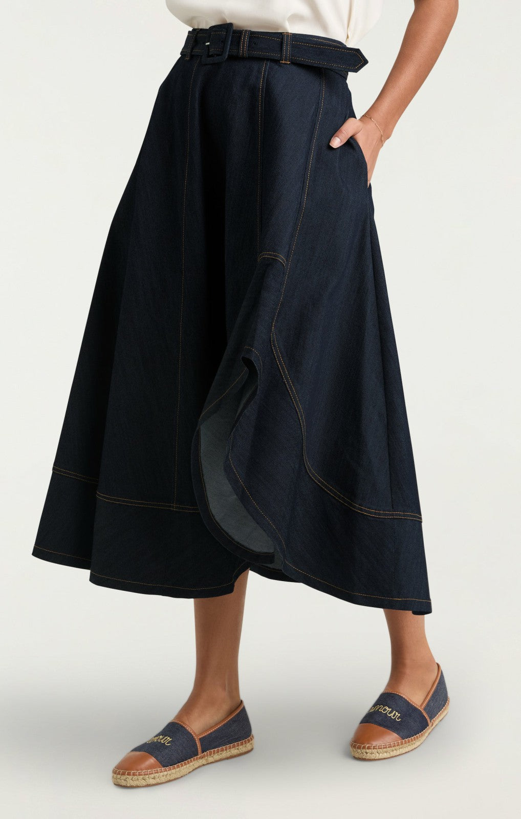 Women Zelda Skirt Indigo