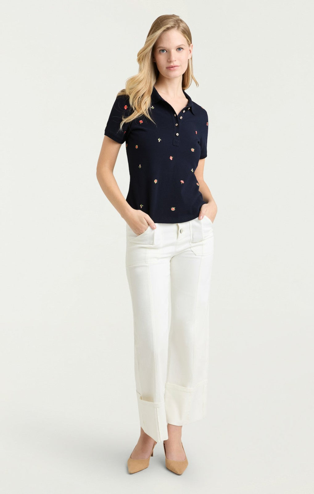 Women Diana Top Navy