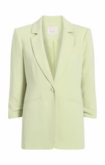 Women Crepe Khloe Blazer Lime Cream