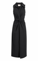 Women Sleeveless Midi Mckenna Dress Black