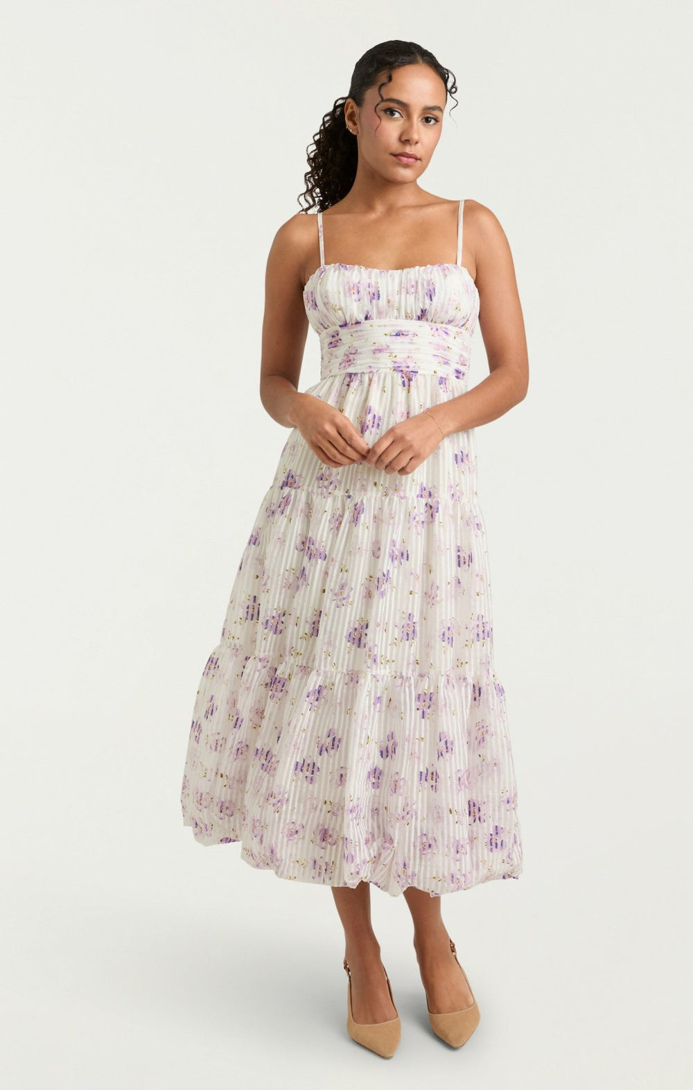 Women Tossed Poppies Joie Dress Ivory Multi