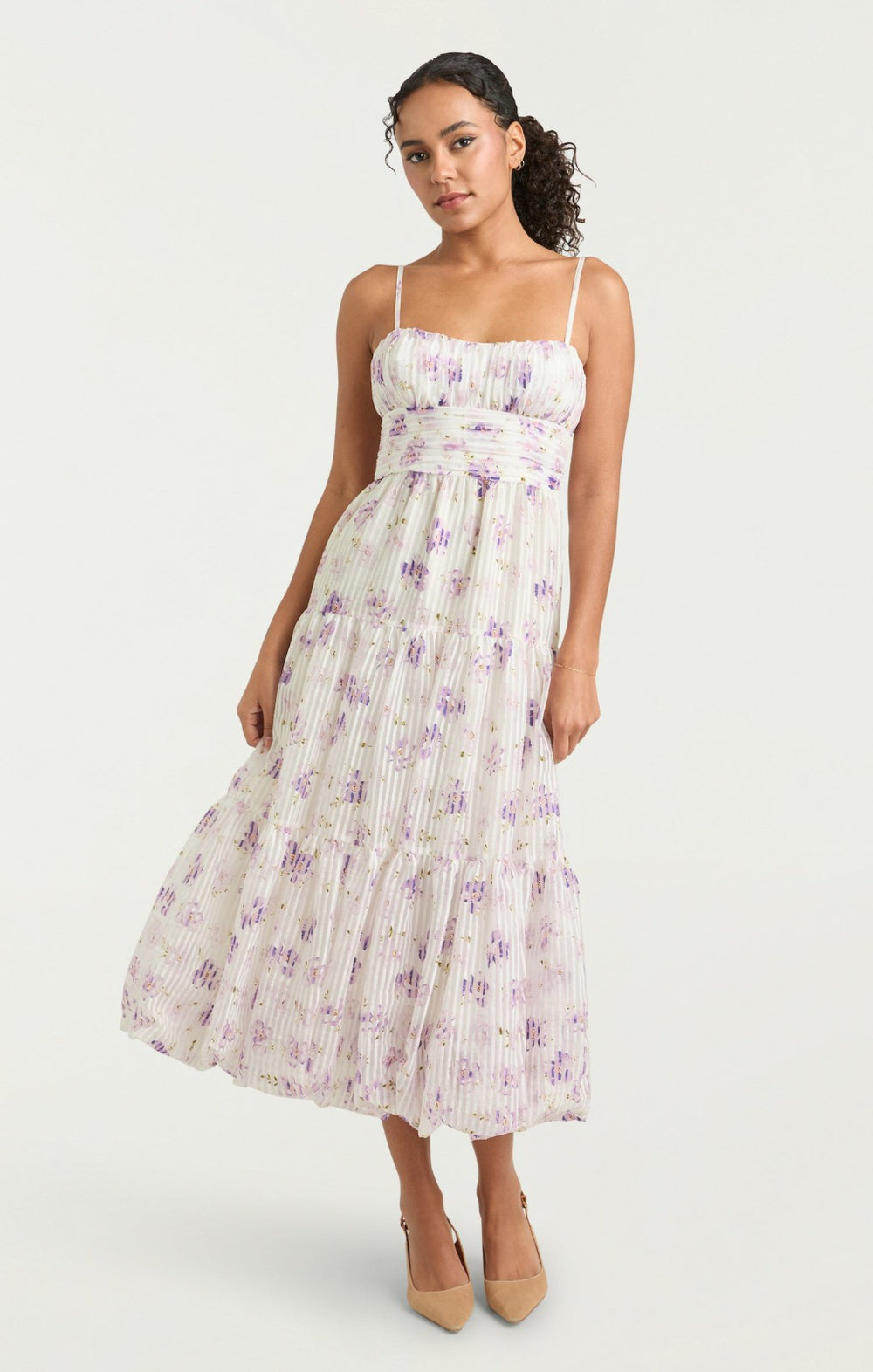 Women Tossed Poppies Joie Dress Ivory Multi