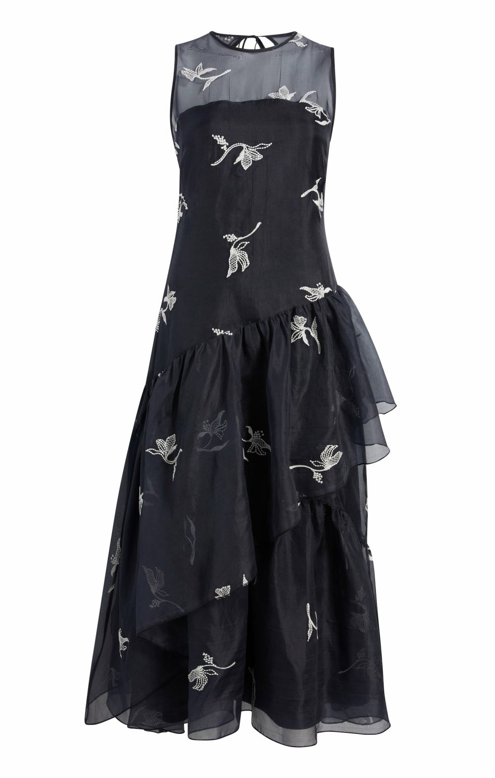 Women Roberta Dress Navy/Ivory