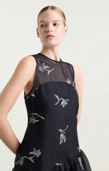Women Roberta Dress Navy/Ivory