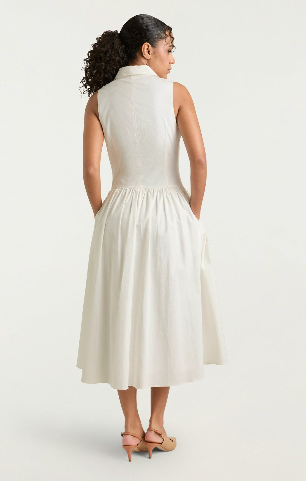 Women Losey Dress White