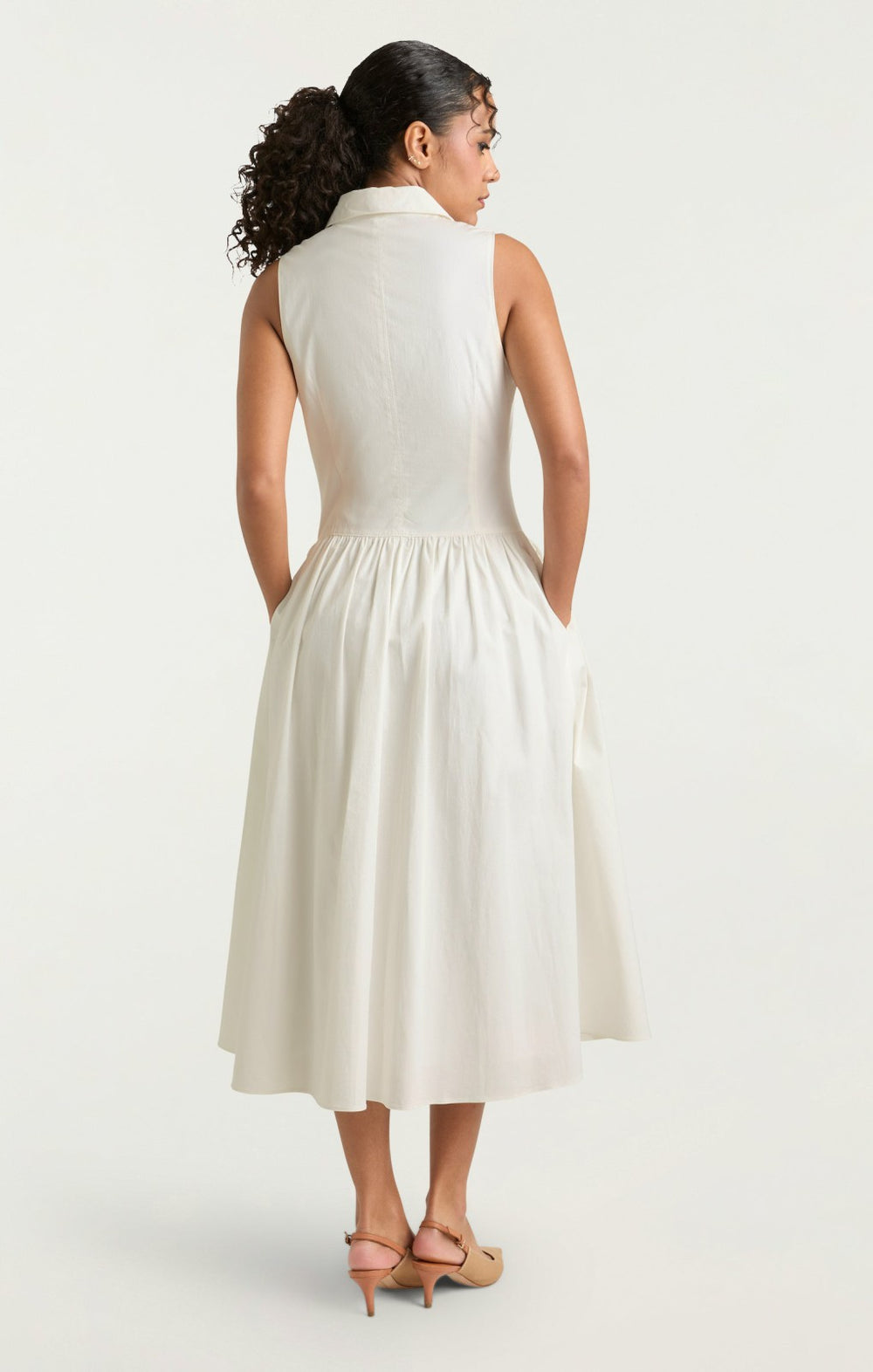 Women Losey Dress White