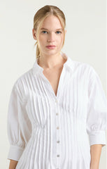 Women Monty Dress White