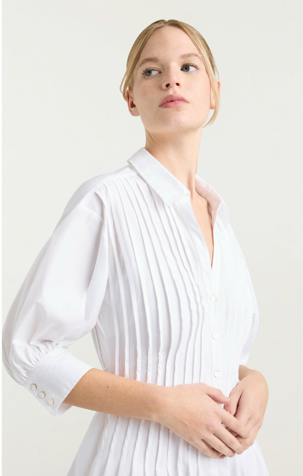 Women Monty Dress White