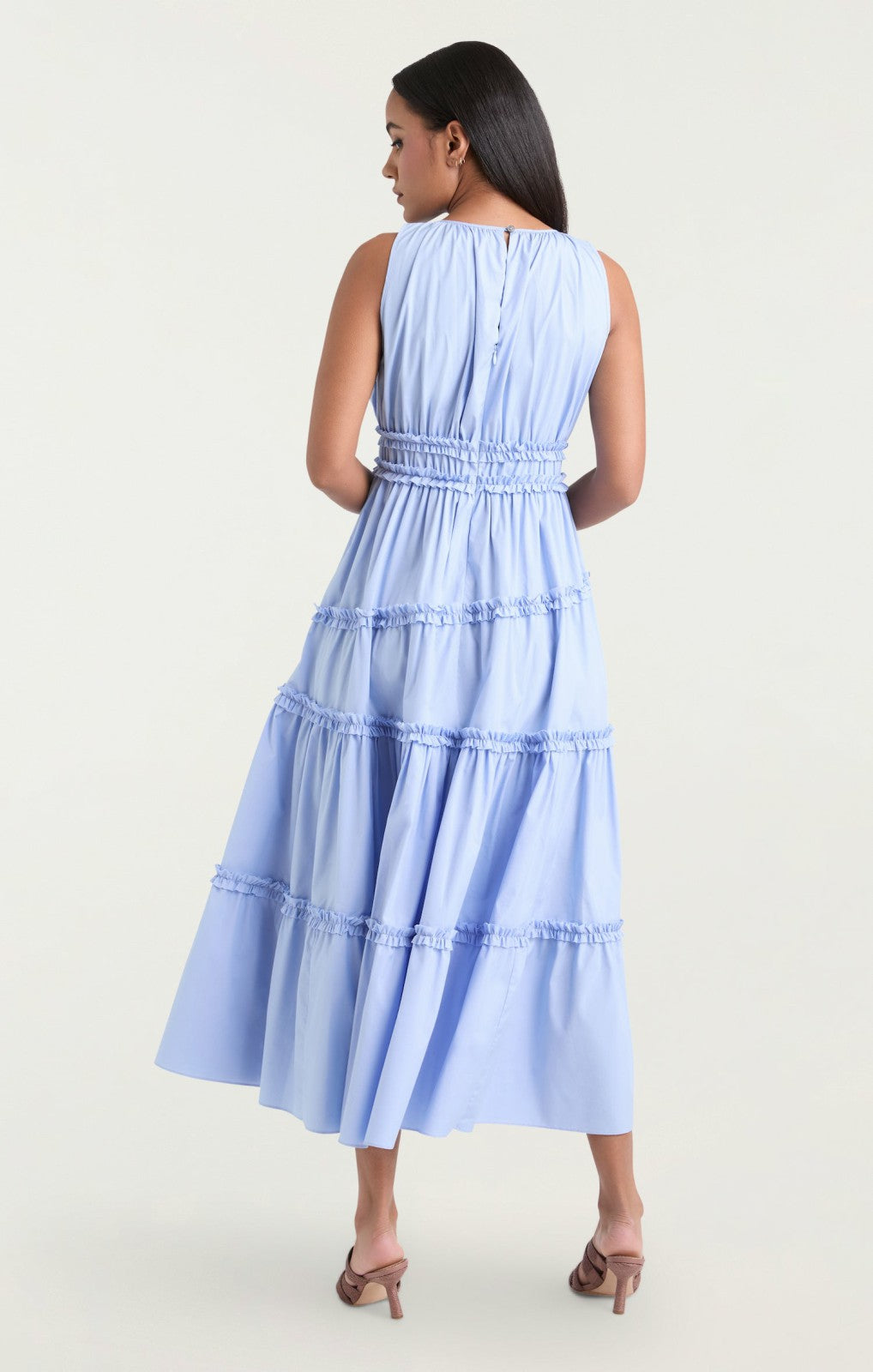 Women Sirrina Dress Blue Hydrangea