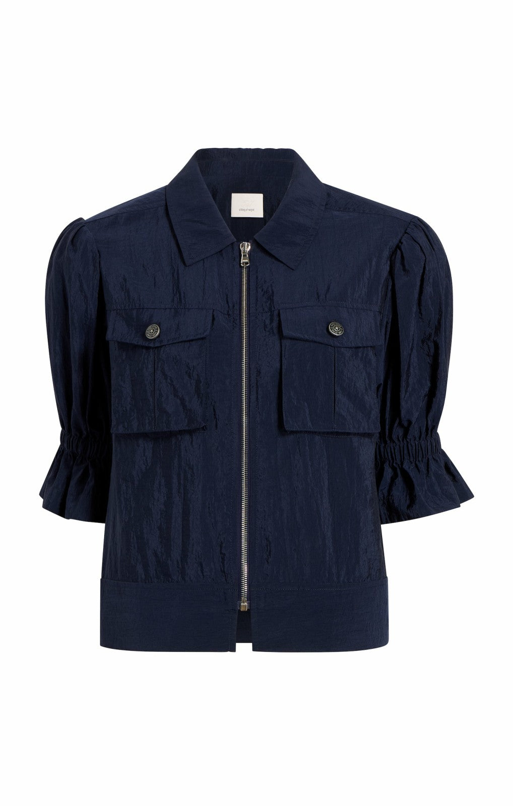 Women Holly Parachute Jacket Navy