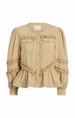 Women Kumiko Jacket Khaki