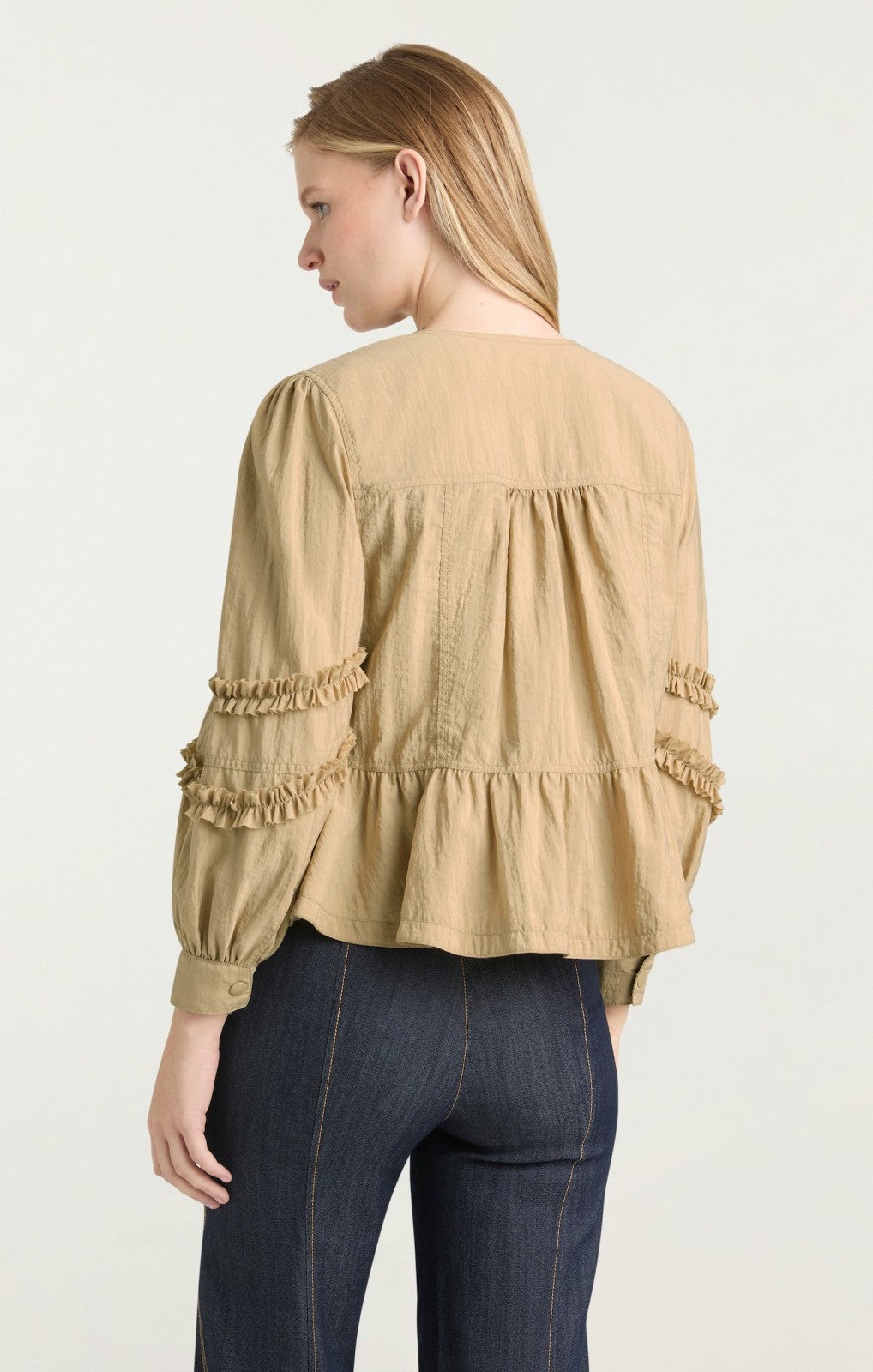 Women Kumiko Jacket Khaki