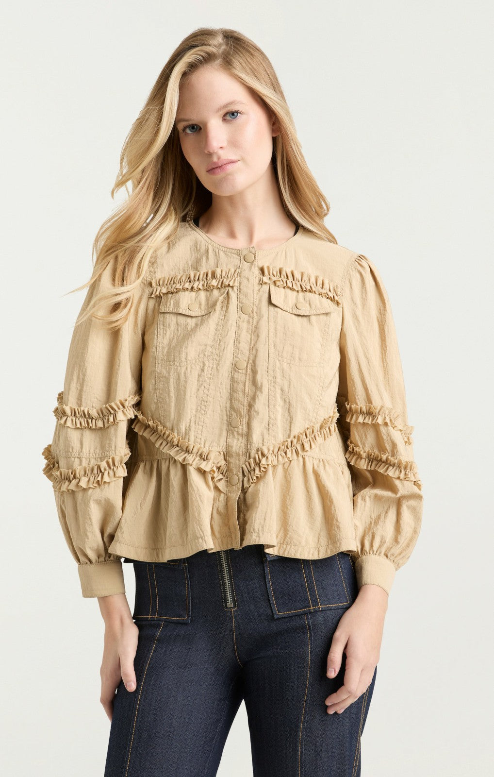 Women Kumiko Jacket Khaki