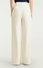 Women Falling Lilies Zinon Pant Ivory/Navy