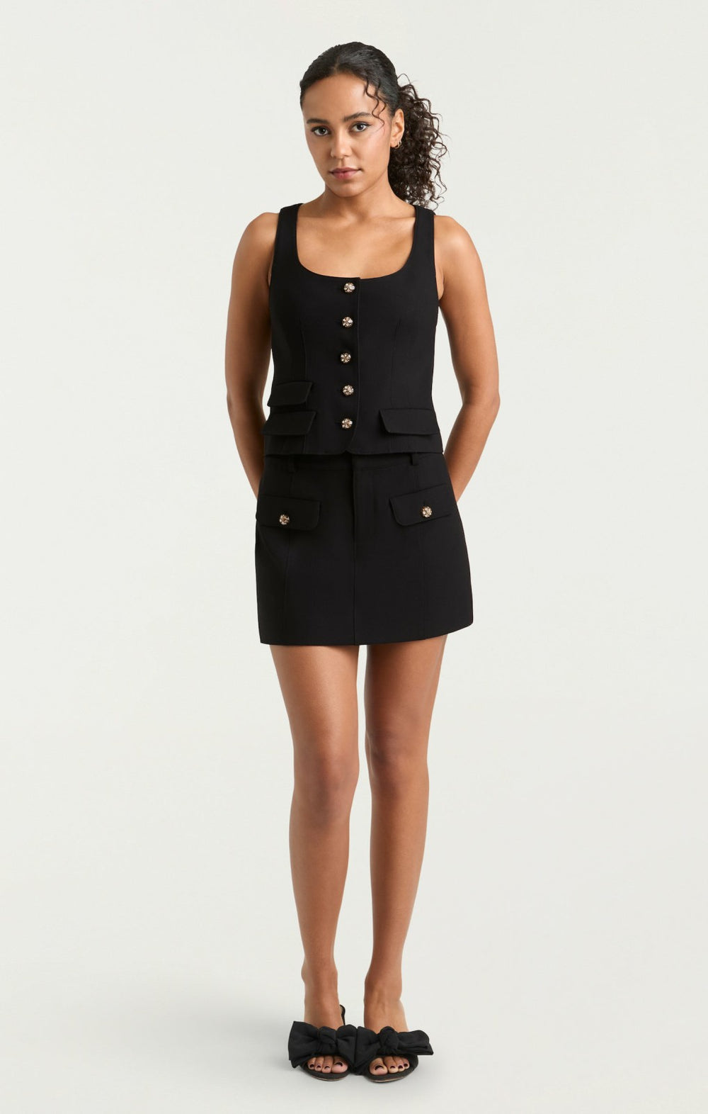 Women Lovina Skirt Black