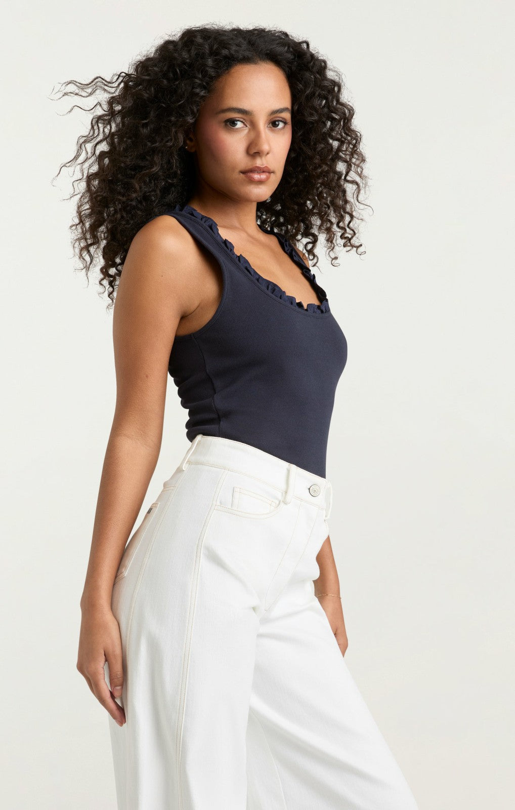 Women Joselle Top Navy