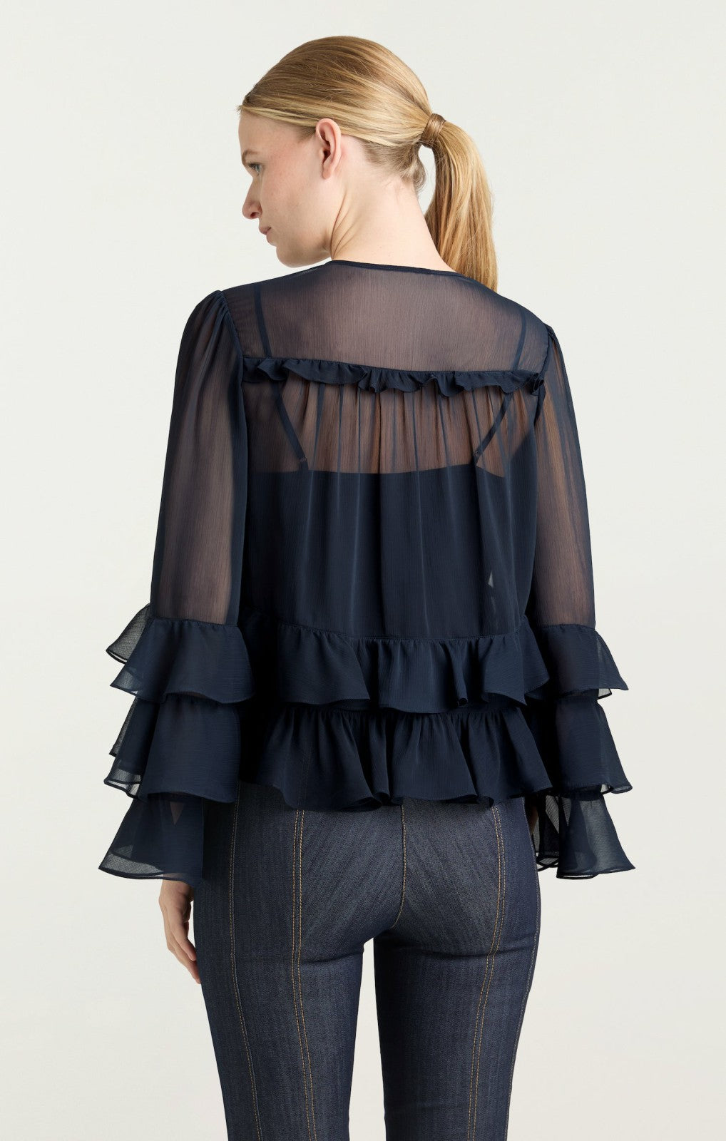 Women Steffina Top Navy