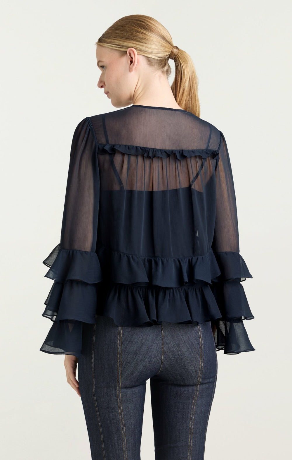 Women Steffina Top Navy