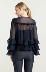Women Steffina Top Navy