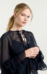 Women Steffina Top Navy